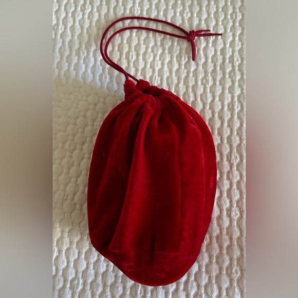 Gap Red Velvet Travel Shoes/Slippers - Picture 1 of 4